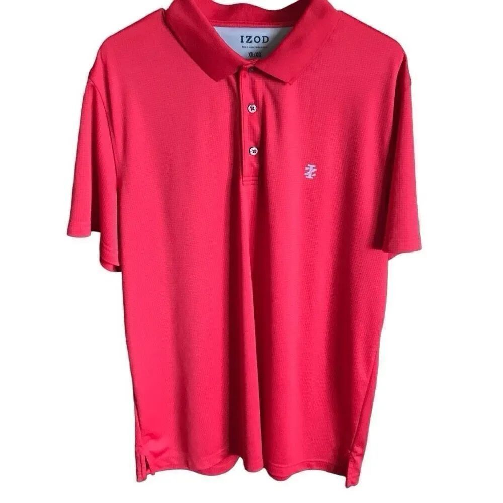 Izod golf polo shirt men’s SZ XL short sleeve athletic